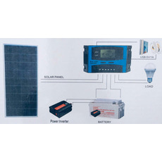 Miniature Contrôleur de charge Pro PWM Modèle 12 Volts - 10 Ampères N° 1