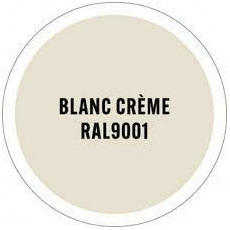 Miniature Capot Acrylique avec Poignées RAL9001 (Blanc crème)- DOMETIC N° 2