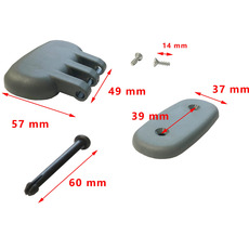 Miniature CHARNIÈRE DE RECHANGE POUR HEKI 3 HEKI 3+ HEKI 4+ - DOMETIC N° 0