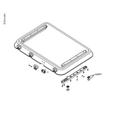 Miniature Fixation POUR HEKI 3 HEKI 4+ -DOMETIC N° 1