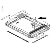 Miniature MOLETTE CRANTEE POUR HEKI 3 / HEKI 4 - DOMETIC N° 2 Miniature MOLETTE CRANTEE POUR HEKI 3 / HEKI 4 - DOMETIC N° 2