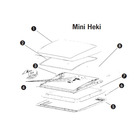 Miniature CAPOT DE RECHANGE POUR MINI HEKI N° 2