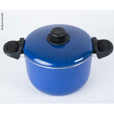 Miniature POPOTE DE CUISINE ALUMINIUM BLEU/NOIR 9 PIÈCES - CAMP4 N° 2 Miniature POPOTE DE CUISINE ALUMINIUM BLEU/NOIR 9 PIÈCES - CAMP4 N° 2