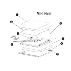 Miniature JOINT D'ETANCHEITE pour MINI HEKI N° 1