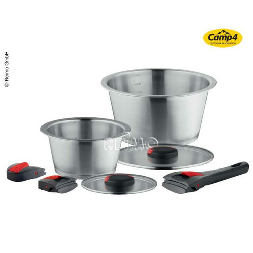 SET DE CASSEROLLES QUICK CLACK 7 PIECES - CAMP4 - CAMP 4