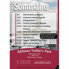 Miniature Guide Espagne aires camping-cars - Trailer's PARK N° 1