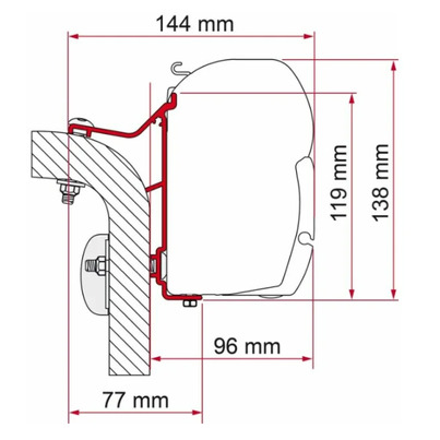 Kit Adaptateur Hymer Van / B-Class 350 — FIAMMA 