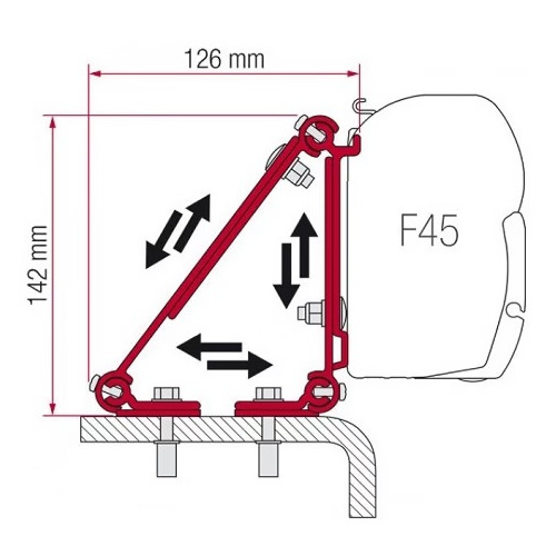 KIT ADAPTATEUR MULTI - FIAMMA