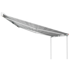 Miniature STORE F45S - 4.25M - BOITIER POLAR WHITE - TOILE ROYAL GREY - FIAMMA N° 5