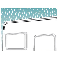 Miniature GOUTTIERE DRIP STOP 300 GRIS N° 1