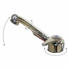 Miniature Robinet Mitigeur à contacteur + flexible FLORENZ - COMET N° 1 Miniature Robinet Mitigeur à contacteur + flexible FLORENZ - COMET N° 1