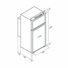 Miniature RÉFRIGÉRATEURS À ABSORPTION VTR 5150- VITRIFRIGO N° 1