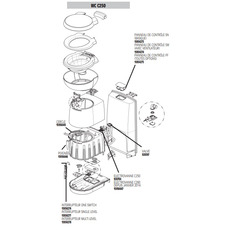 Miniature CERCLE DE MECANISME C250 C260- THETFORD N° 2 Miniature CERCLE DE MECANISME C250 C260- THETFORD N° 2