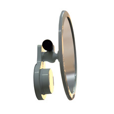 Miniature Miroir rond avec ventouse N° 1 Miniature Miroir rond avec ventouse N° 1