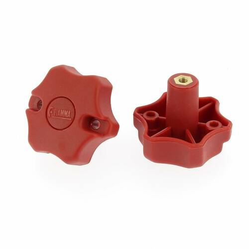 MOLETTE BIKE BLOCK ROUGE - FIAMMA