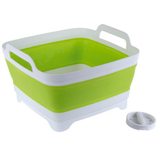 Miniature BASSINE PLIABLE BLANCHE ET VERTE - CAMP4 N° 2 Miniature BASSINE PLIABLE BLANCHE ET VERTE - CAMP4 N° 2