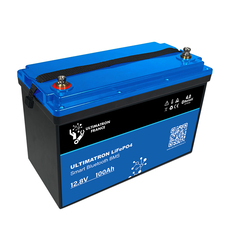 Miniature Batterie Lithium LiFePO4 Smart BMS - 12.8V 100AH - ULTIMATRON N° 7