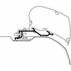 Miniature KIT ADAPTATEUR DUCATO H2L2 ET H2L1- THULE N° 0 Miniature KIT ADAPTATEUR DUCATO H2L2 ET H2L1- THULE N° 0