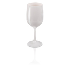 Miniature Lot de 2 Verres à vin en plastique blanc - CAMP4 N° 0 Miniature Lot de 2 Verres à vin en plastique blanc - CAMP4 N° 0