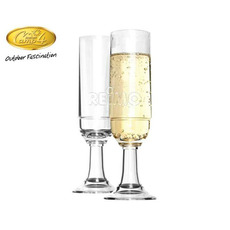 Miniature Lot de 2 Verres à champagne en plastique cristal - CAMP4 N° 1 Miniature Lot de 2 Verres à champagne en plastique cristal - CAMP4 N° 1