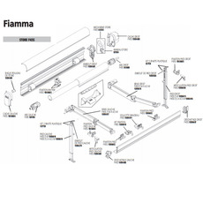 Miniature ARTICULATION PIED DROIT F45 - FIAMMA N° 1 Miniature ARTICULATION PIED DROIT F45 - FIAMMA N° 1