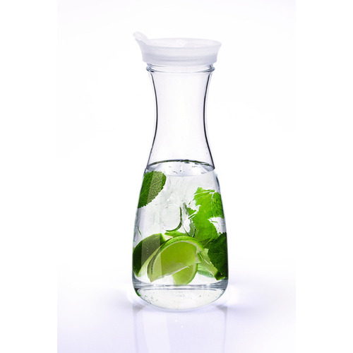 CARAFE ALIMENTAIRE TRANSPARENTE AVEC COUVERCLE - CAMP4 - CAMP 4