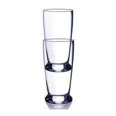 Miniature LOT DE 2 VERRES A EAU EMPILABLES CAPRI 30 CL - CAMP4 N° 1 Miniature LOT DE 2 VERRES A EAU EMPILABLES CAPRI 30 CL - CAMP4 N° 1