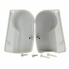Miniature Paire de caches latéraux pour boîtier principal des stores Thule Omnistor 4900 et Tristor², finition anodisée - THULE N° 2