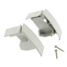 Miniature Paire de caches d'extrémité pour la façade avant des stores Thule Omnistor 4900 et Tristor², finition blanche - THULE N° 5