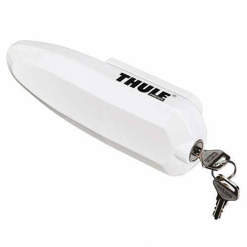 SERRURE POUR PORTE DE CAMPING-CAR UNIVERSAL LOCK - PACK DE 2 - COLORIS BLANC - THULE