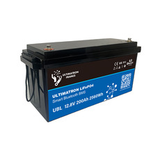 Miniature Batterie Lithium LiFePO4 Smart BMS - 12.8V 200 AH- PRO - ULTIMATRON N° 2