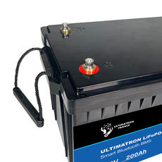 Miniature Batterie Lithium LiFePO4 Smart BMS - 12.8V 200 AH - ULTIMATRON N° 7