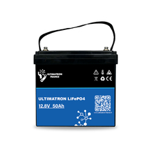 Miniature Batterie Lithium ULTIMATRON LiFePO4 BMS 12.8V 50AH N° 5