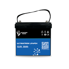 Miniature Batterie Lithium ULTIMATRON LiFePO4 BMS 12.8V 50AH N° 5 Miniature Batterie Lithium ULTIMATRON LiFePO4 BMS 12.8V 50AH N° 5