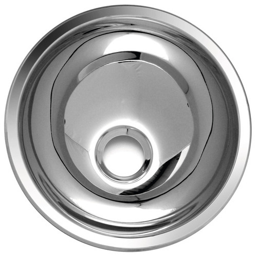 LAVABO ENCASTRABLE ROND EN INOX Ø26,5 cm