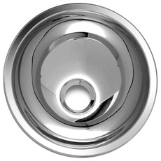 Miniature LAVABO ENCASTRABLE ROND EN INOX Ø26,5 cm N° 0