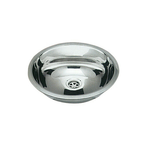 Evier inox rond diametre 30 cm - CAN