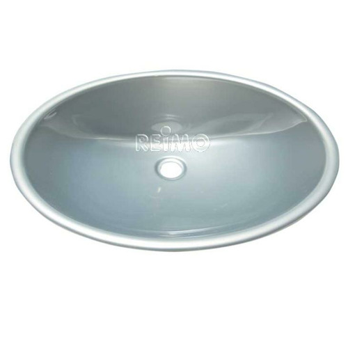 LAVABO ENCASTRABLE MINI-OVALE BLANC 45 x 27,5 x 15 cm