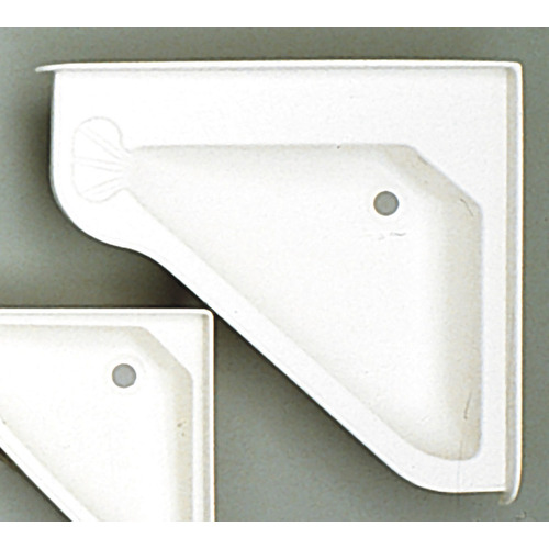 LAVABO D'ANGLE ENCASTRABLE BLANC EN ABS 58 x 54 x 9 cm - COMET