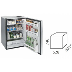 Miniature Réfrigérateur à compression CRUISE 130 12/24VOLTS ELEGANCE LINE SILVER (droite) - INDEL WEBASTO N° 2