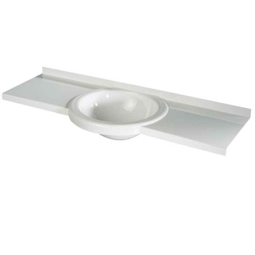 Lavabo design 900 x 270mm blanc - COMET