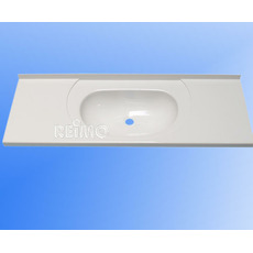 Miniature LAVABO ENCASTRABLE ET RECOUPABLE BLANC 89,5 x 31,5 x 13 cm N° 0 Miniature LAVABO ENCASTRABLE ET RECOUPABLE BLANC 89,5 x 31,5 x 13 cm N° 0
