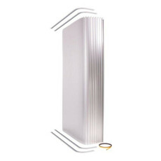Miniature Volets roulants pour salles de bains - 198 X 100 cm - CARBEST N° 0