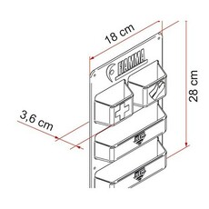 Miniature RANGEMENT POCKET CASSETTE - FIAMMA N° 1 Miniature RANGEMENT POCKET CASSETTE - FIAMMA N° 1