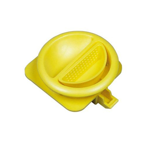 POIGNEE DE PORTE REIMO RONDE JAUNE