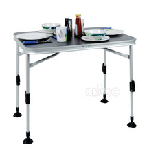 Miniature TABLE PLIANTE PARIS 60X80cm plateau gris anthracite N° 0
