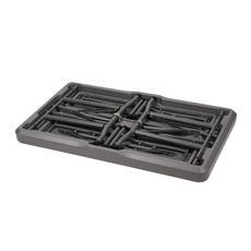 Miniature SET DE CAMPING EASY - 1 TABLE 105X65cm + 2 BANCS - CAMP 4 N° 3 Miniature SET DE CAMPING EASY - 1 TABLE 105X65cm + 2 BANCS - CAMP 4 N° 3