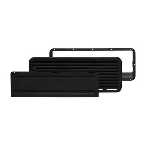 Grille réfrigérateur Inférieure kit complet LS200 NOIR - DOMETIC