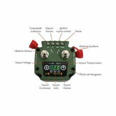 Miniature Coupleur Séparateur 160 A 12/24 V SPI 160 LCD - EURO 5/6-ENERGIE MOBILR N° 2