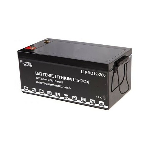Batterie Lithium LTPRO 12-200 Bluetooth - ENERGIE MOBILE